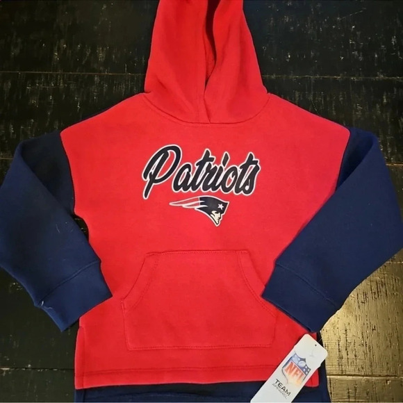 NFL New England Patriots Kids Hoodie New With Tags - Picture 2 of 5